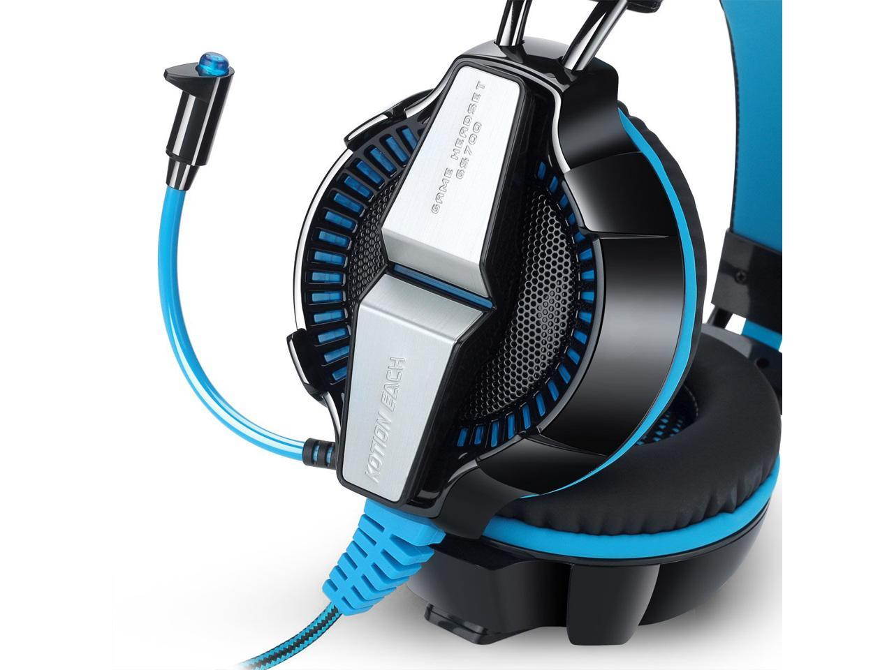 Zgeer Deep Bass Stereo Gamer Headset 3.5mm/USB Earphone Gaming Headphone With Microphone Led light For Gamer PC