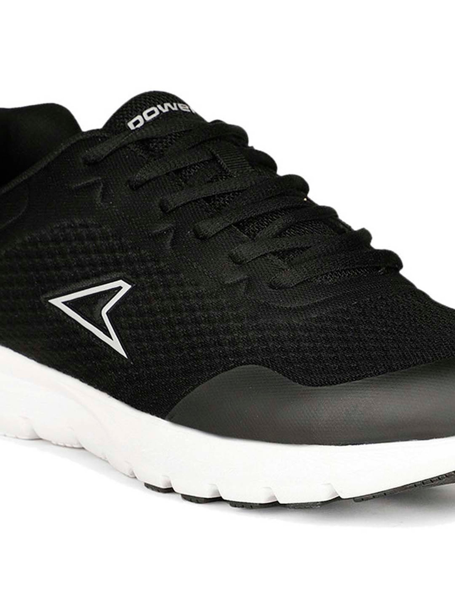 Power by Bata Men's Wave Vital 2 Black Running Shoes