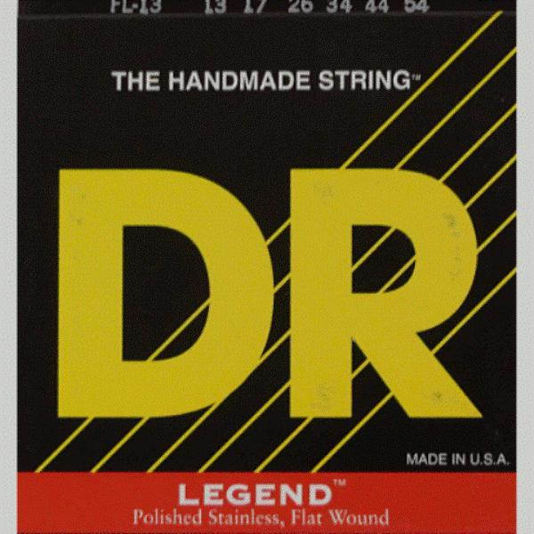 DR Legend Polished Flatwound - Medium - Electric Guitar Strings