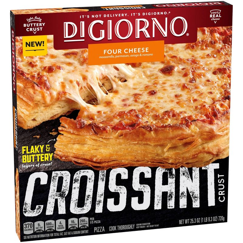 DiGiorno Cheese Stuffed Crust Three Meat Frozen Pizza - 9.2oz