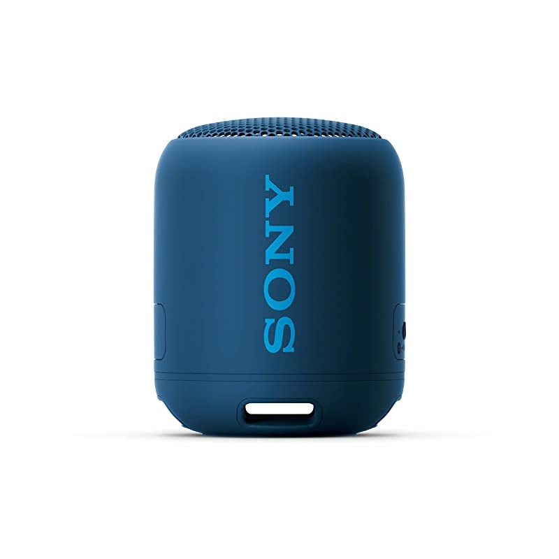 SRS-XB12 Mini Bluetooth Speaker Loud Extra Bass Portable Wireless Speaker with Bluetooth -Loud Audio for Phone Calls- Small Waterproof and Dustproof Travel Music Speakers Blue SRS-XB12/L