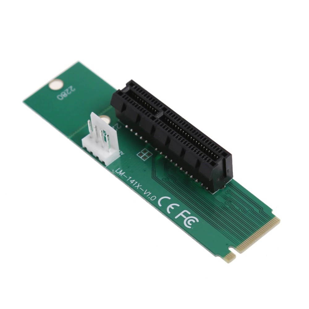 1Pcs m2 adapter m2 pcie M.2 NGFF SSD Male to PCI-e Express 4X Female m2 to pci-e Converter Adapter Card m.2 riser for BTC miner