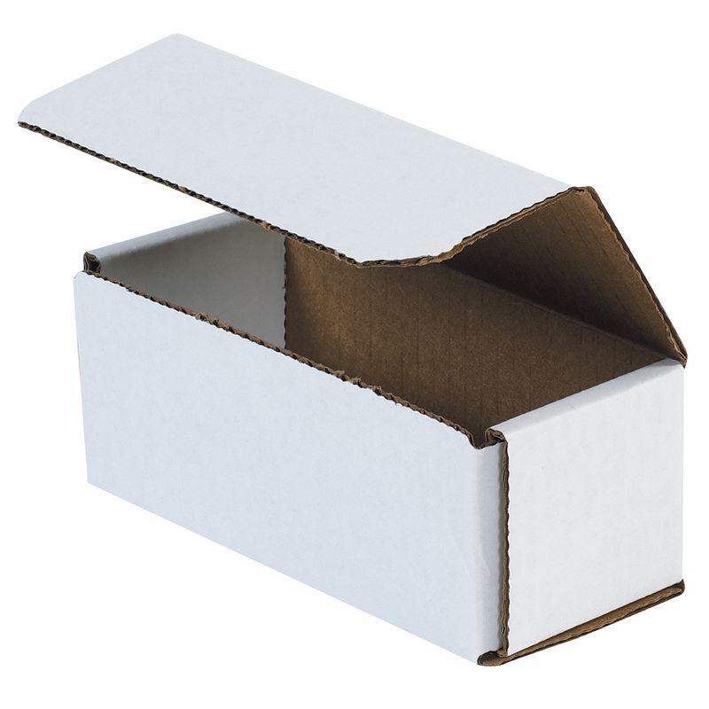 Box Partners Corrugated Mailers 10" x 6" x 3" White 50/Bundle M1063