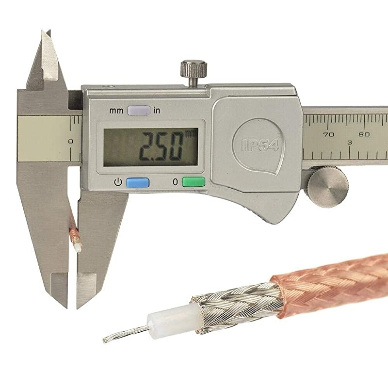 3G/HD SDI Cable BNC Cable(50cm 75O) for Cameras and Video Equipment,Supports HD-SDI/3G-SDI/4K/8K,SDI Video Cable (Straight,1Pcs)