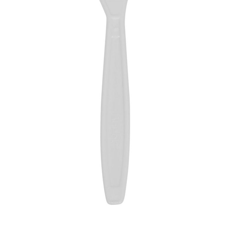 Karat 7.6 Inch White Plastic Poly Wrapped Individually Packaged Heavyweight Disposable Knives for Restaurants, Diners, and Takeout (Pack of 1,000)