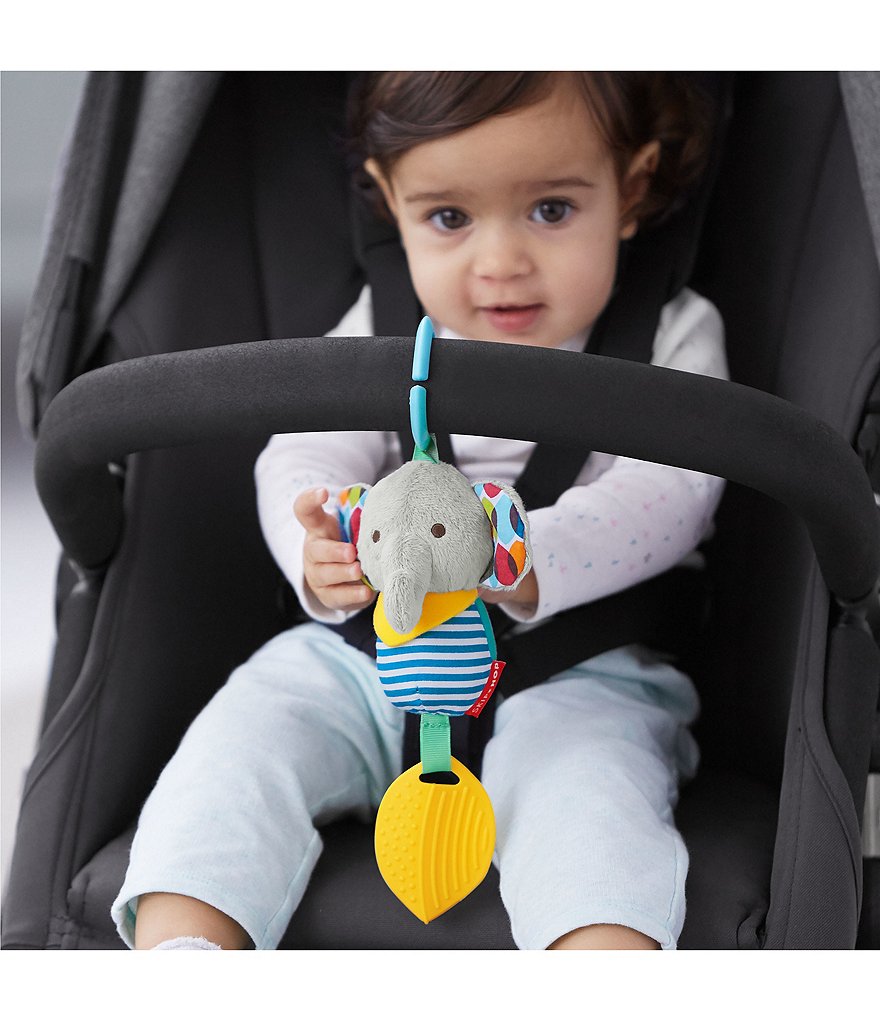 Skip Hop Bandana Buddies Chime & Teethe Toy - Elephant