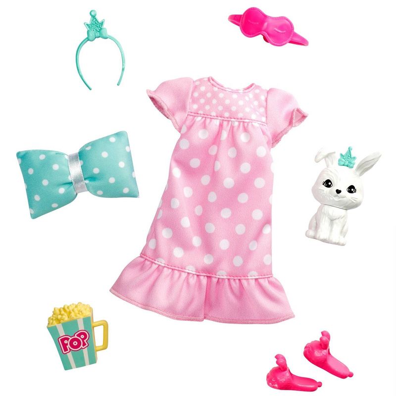 Barbie Princess Adventure Doll Clothes Fashion Pack with Pet Bunny