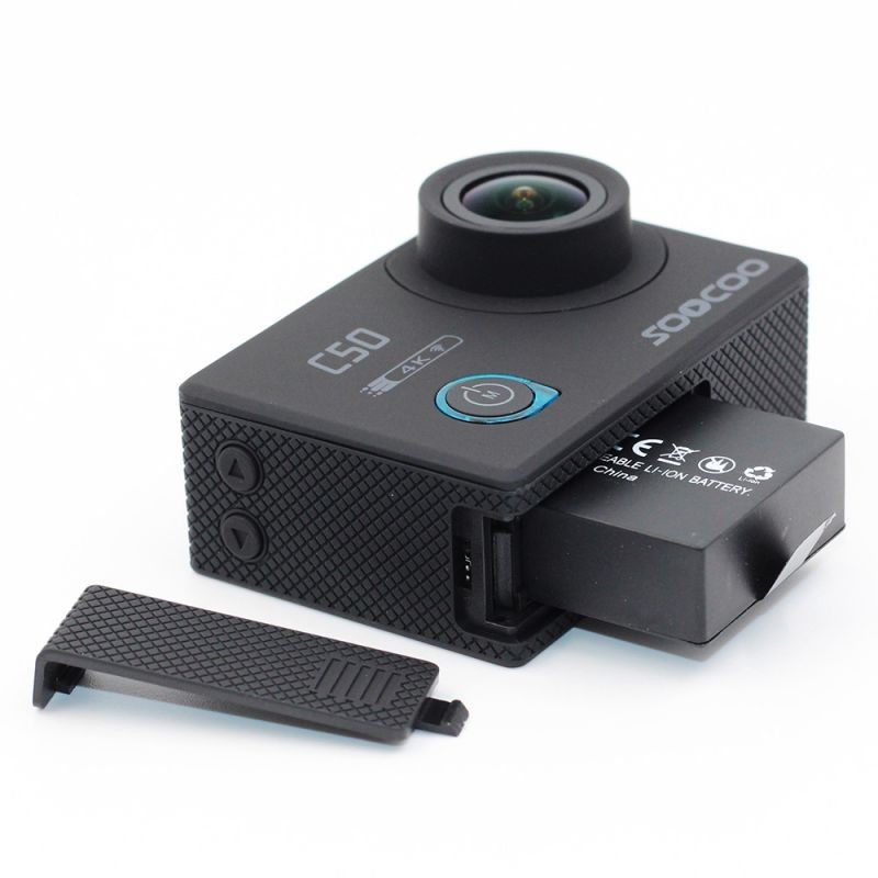 SOOCOO C50 Sports Action Camera Wifi 4K Gyro Adjustable Viewing Angles NTK96660 30M Waterproof Sport DV