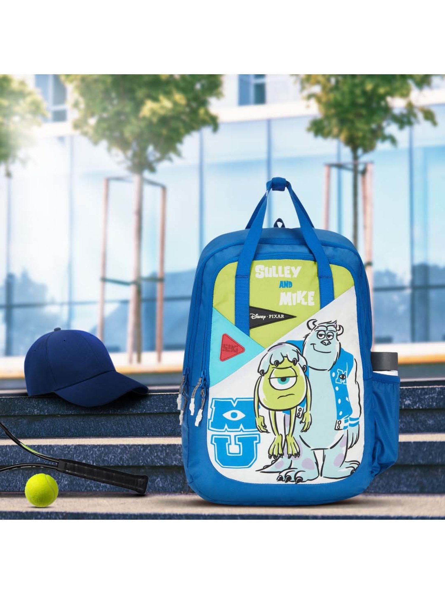 Wiki 20 Ltrs Blue Medium Backpack