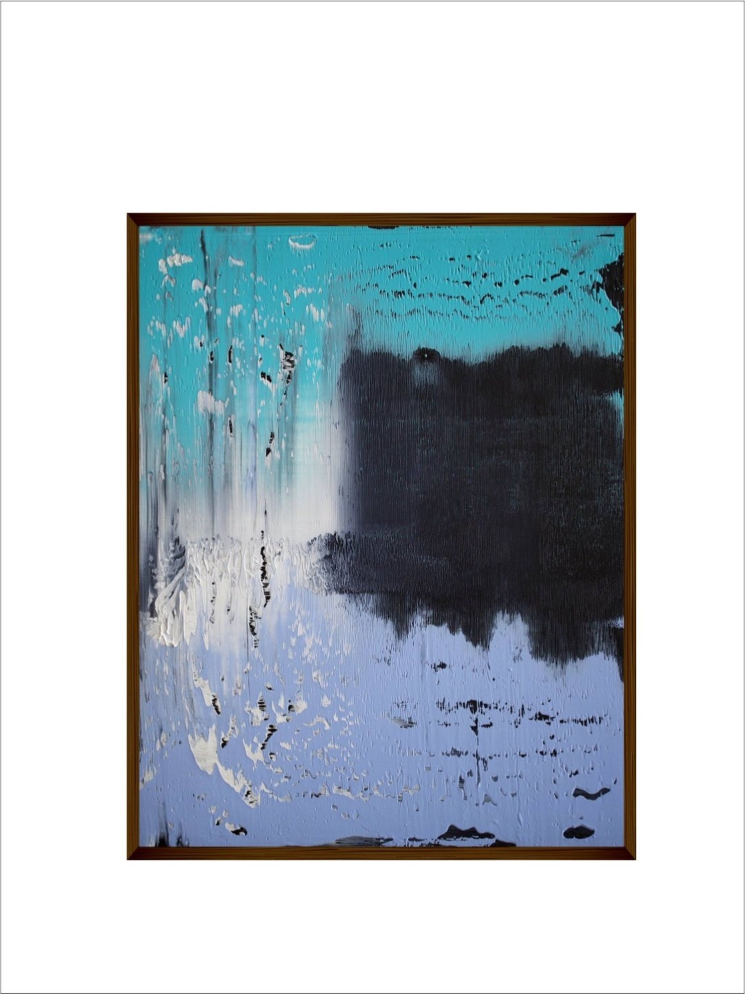 The Art House Abstract Multicolor Canvas Painting