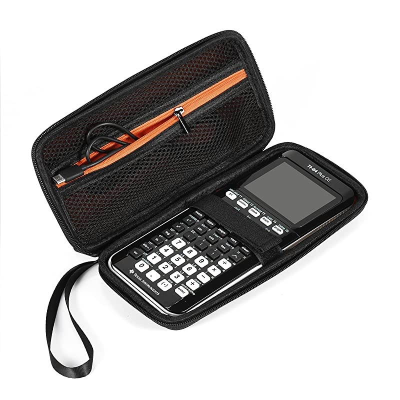 Carrying Case Storage Travel Bag for Graphing Calculator Texas Instruments TI83 Plus TI84 Plus CE TI89 Protective Pouch Black
