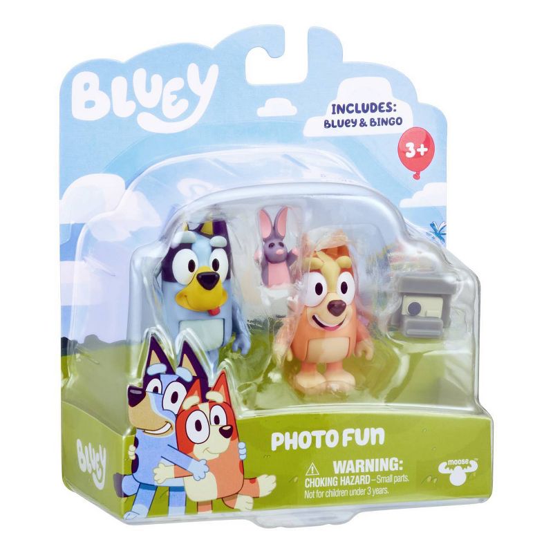 Bluey Photographer Figures - 2pk