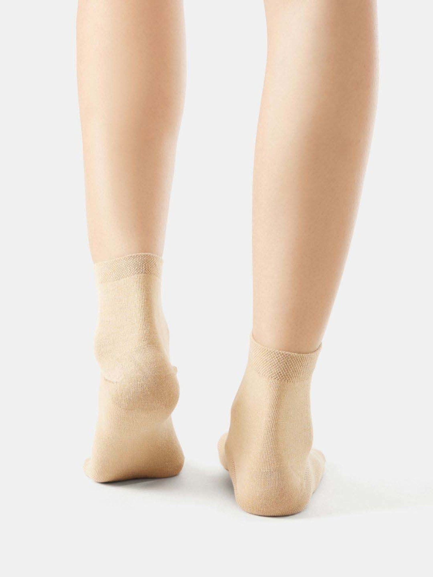 Jockey 7487 Women's Compact Cotton Stretch Toe Socks (Pack of 2)