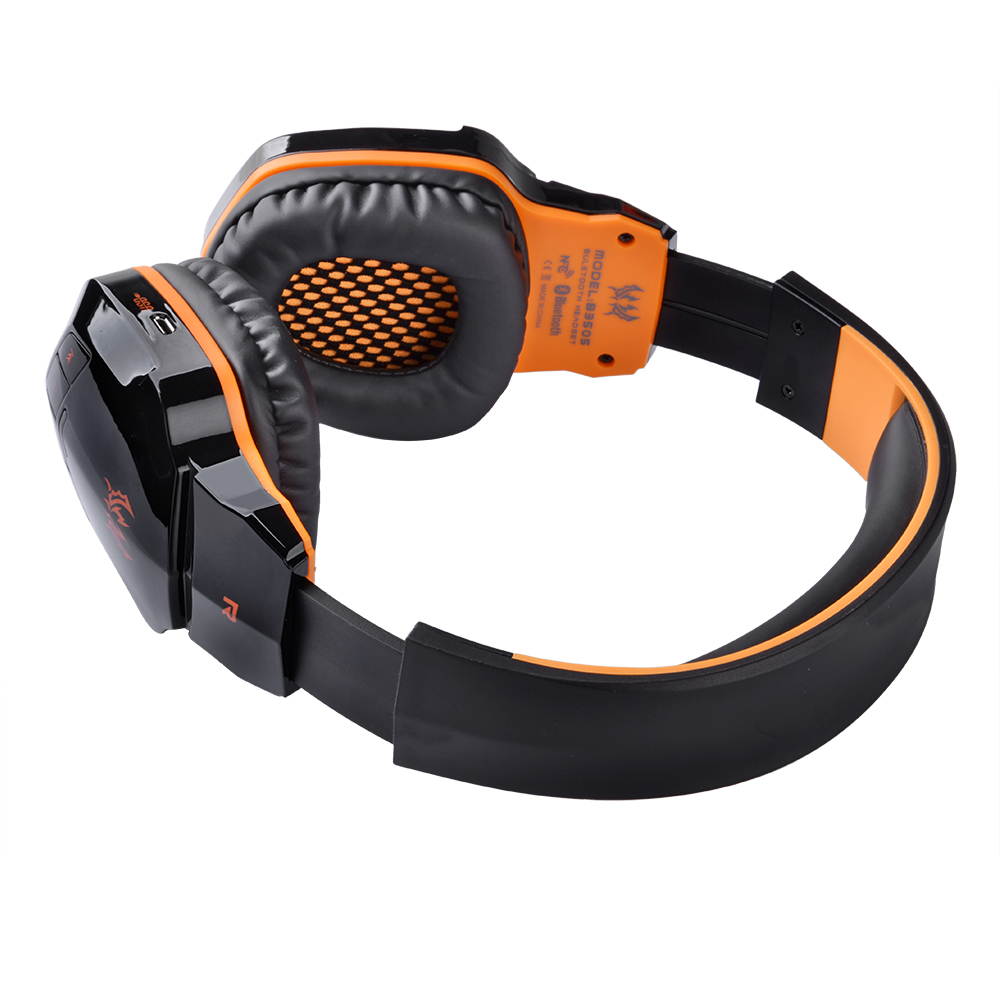 Wireless Bluetooth Stereo Gaming Headphones Headset EACH B3505 with Volume Control Microphone HiFi Build-in NFC Function
