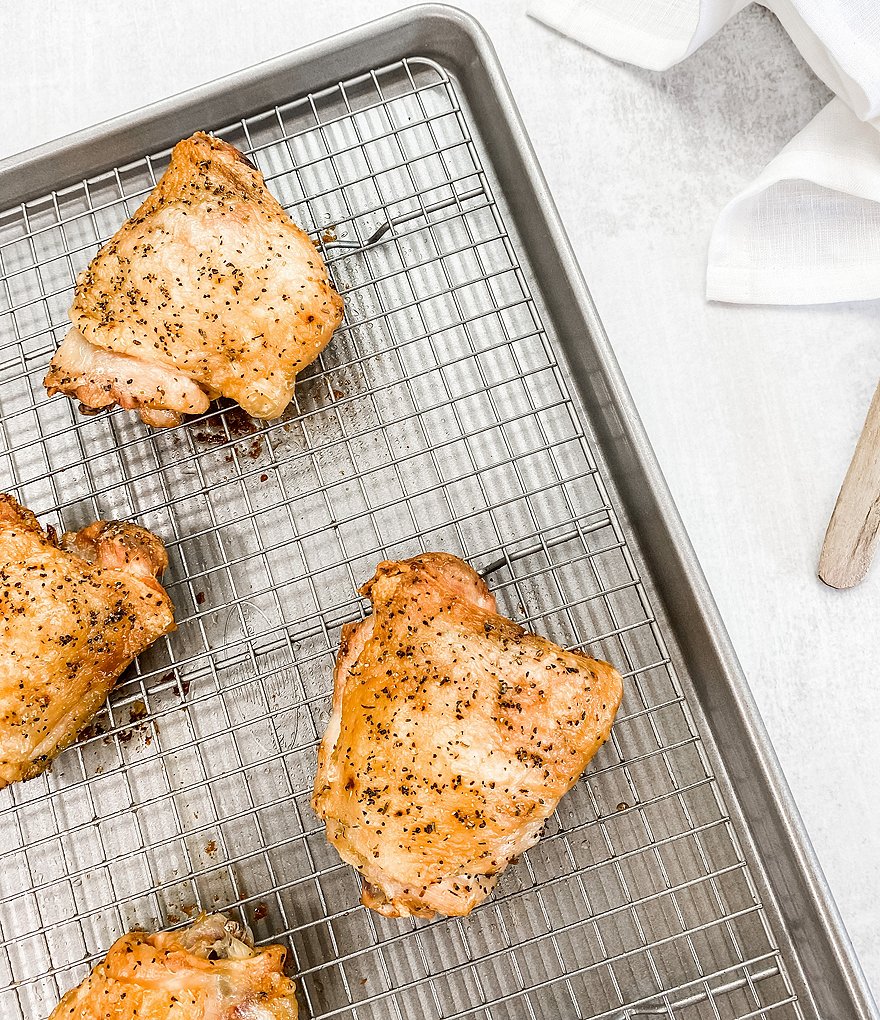 USA Pan Heavy Duty Half Sheet Baking Pan & Rack Set