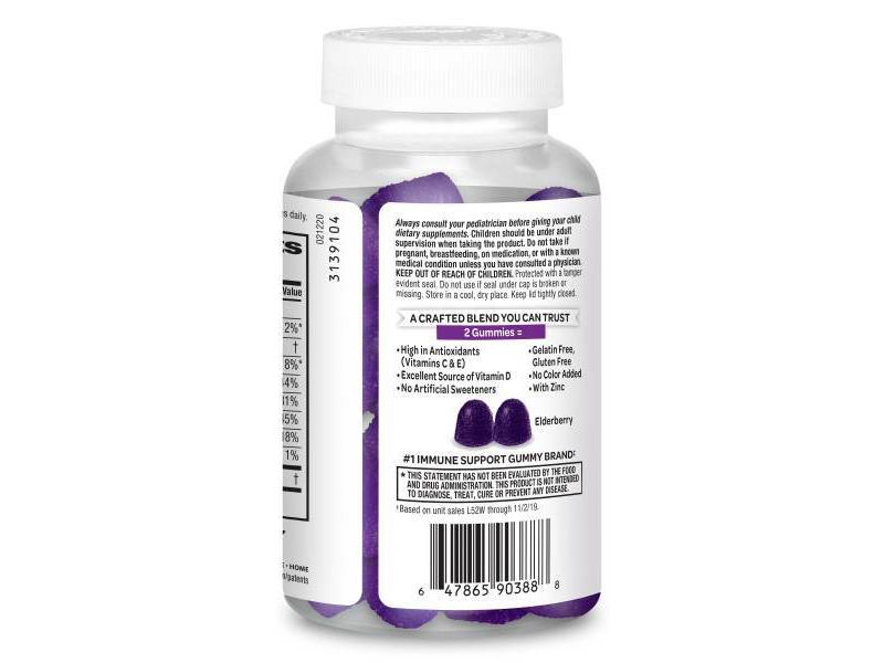 Airborne Kids Elderberry Gummies with Vitamin C & Zinc - 60ct