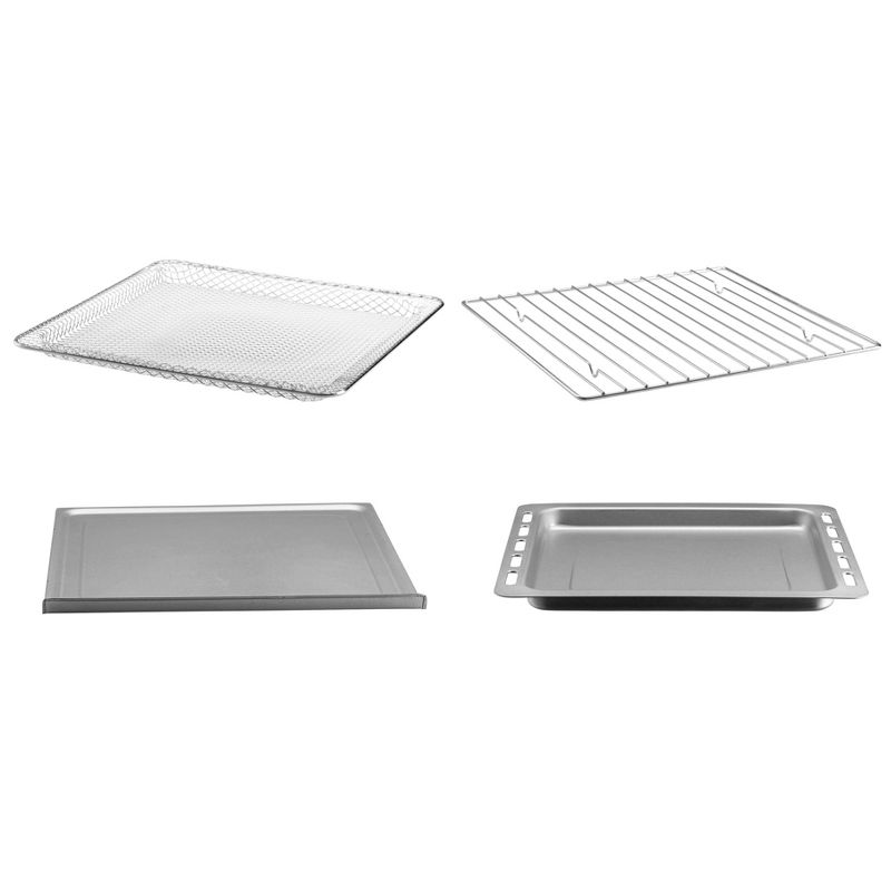 Gourmia Digital Stainless Steel Toaster Oven Air Fryer – Silver