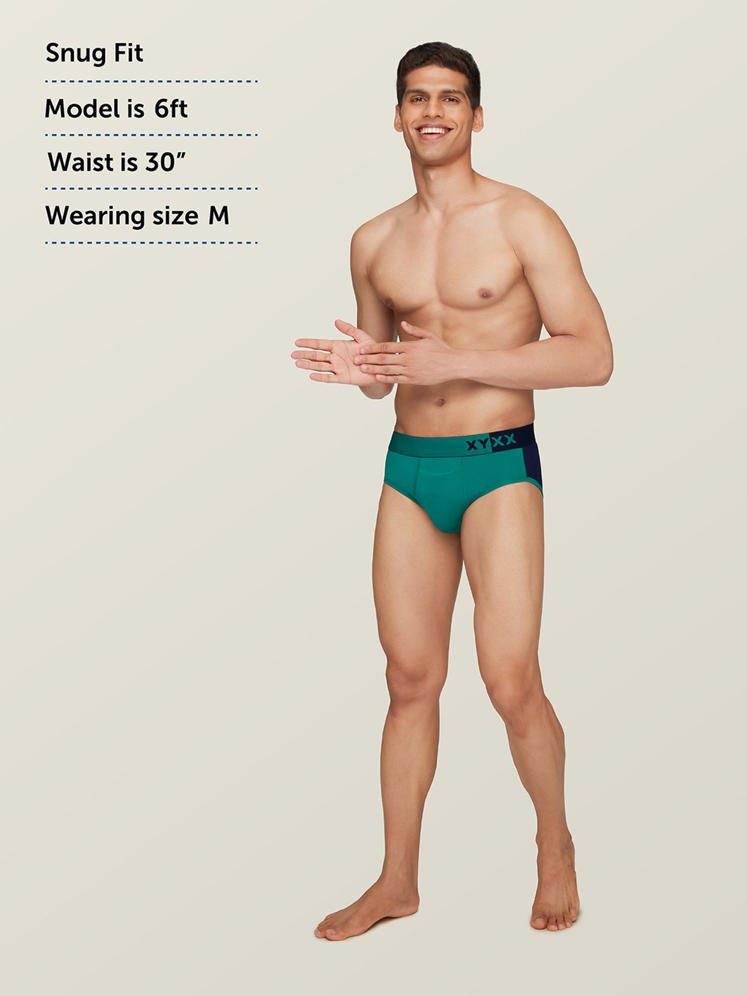 XYXX Multicolor Micro Modal Briefs - Pack of 3