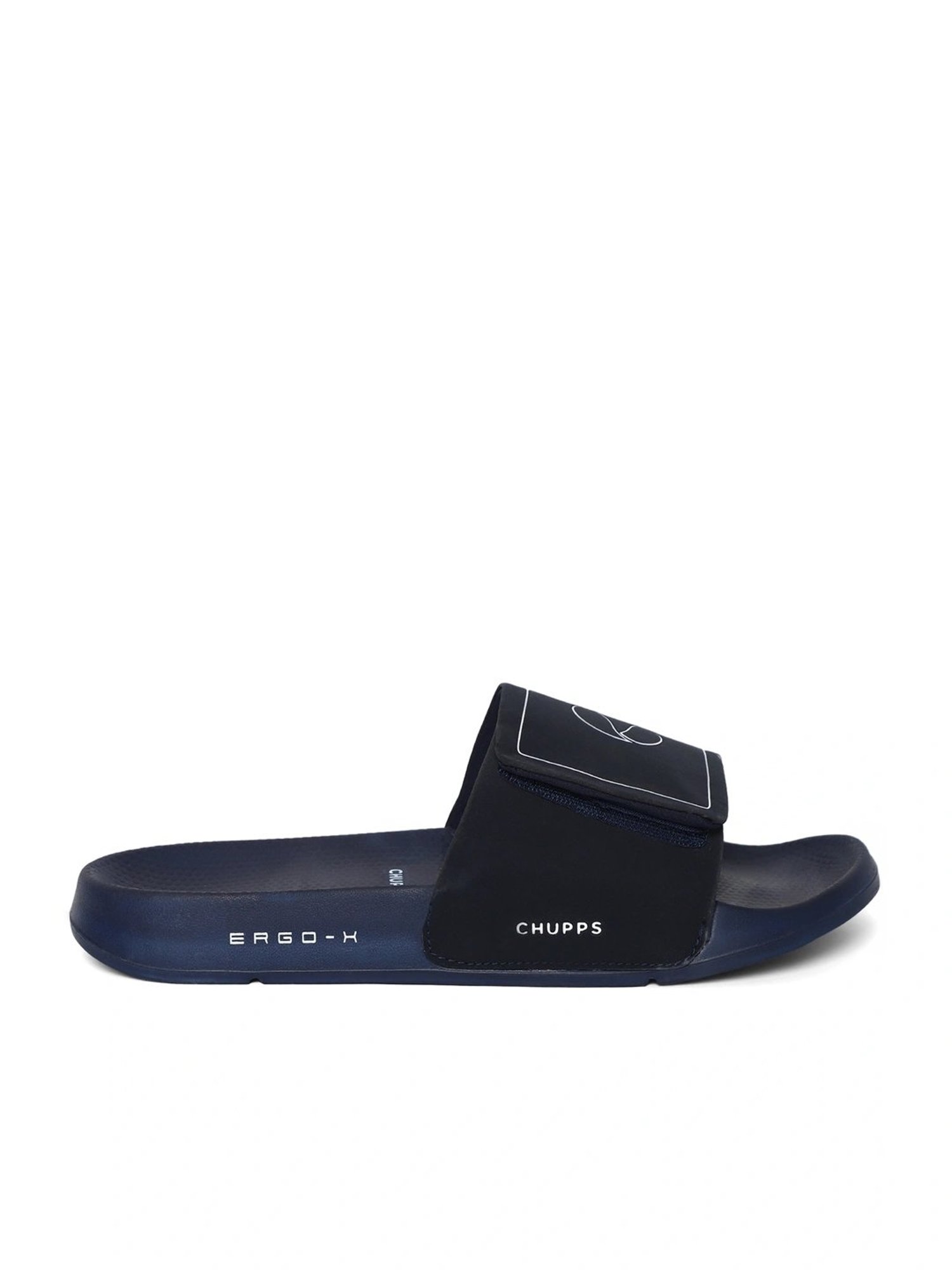 Chupps Men's Urban Edge ErgoX Plus Navy Slides
