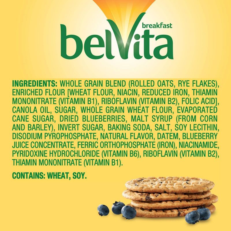 belVita Blueberry Breakfast Biscuits - 5 Packs