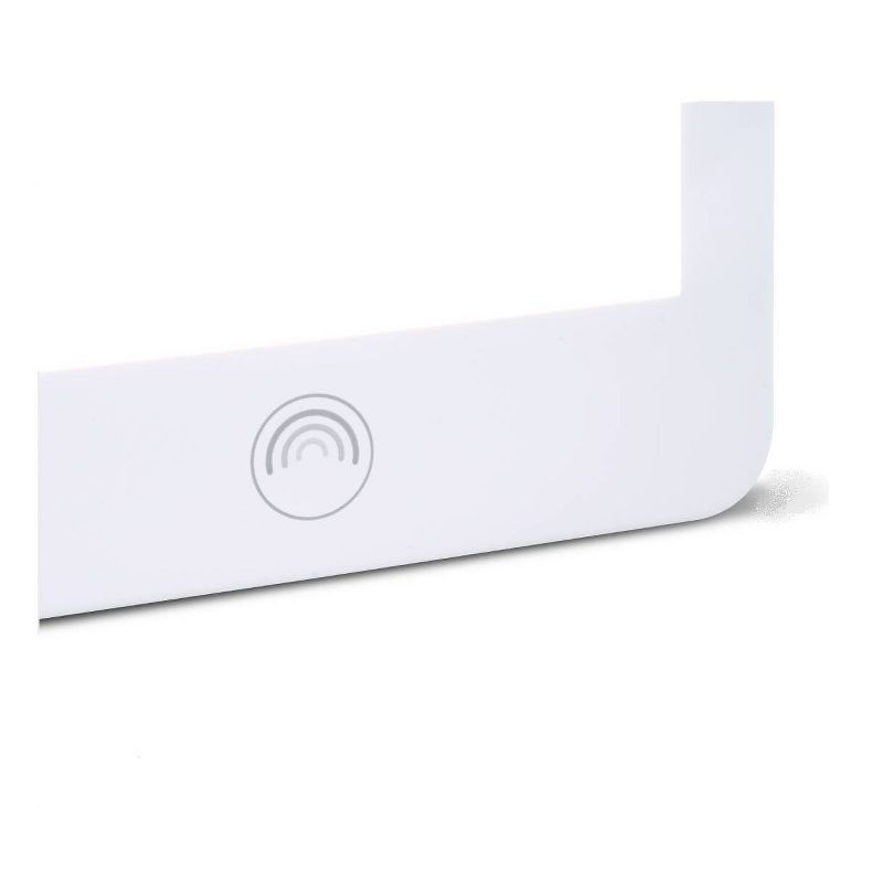 10.4" x 6.4" x 1.1" LED UV Free Happy Light Lumi Therapy Lamp White - Verilux