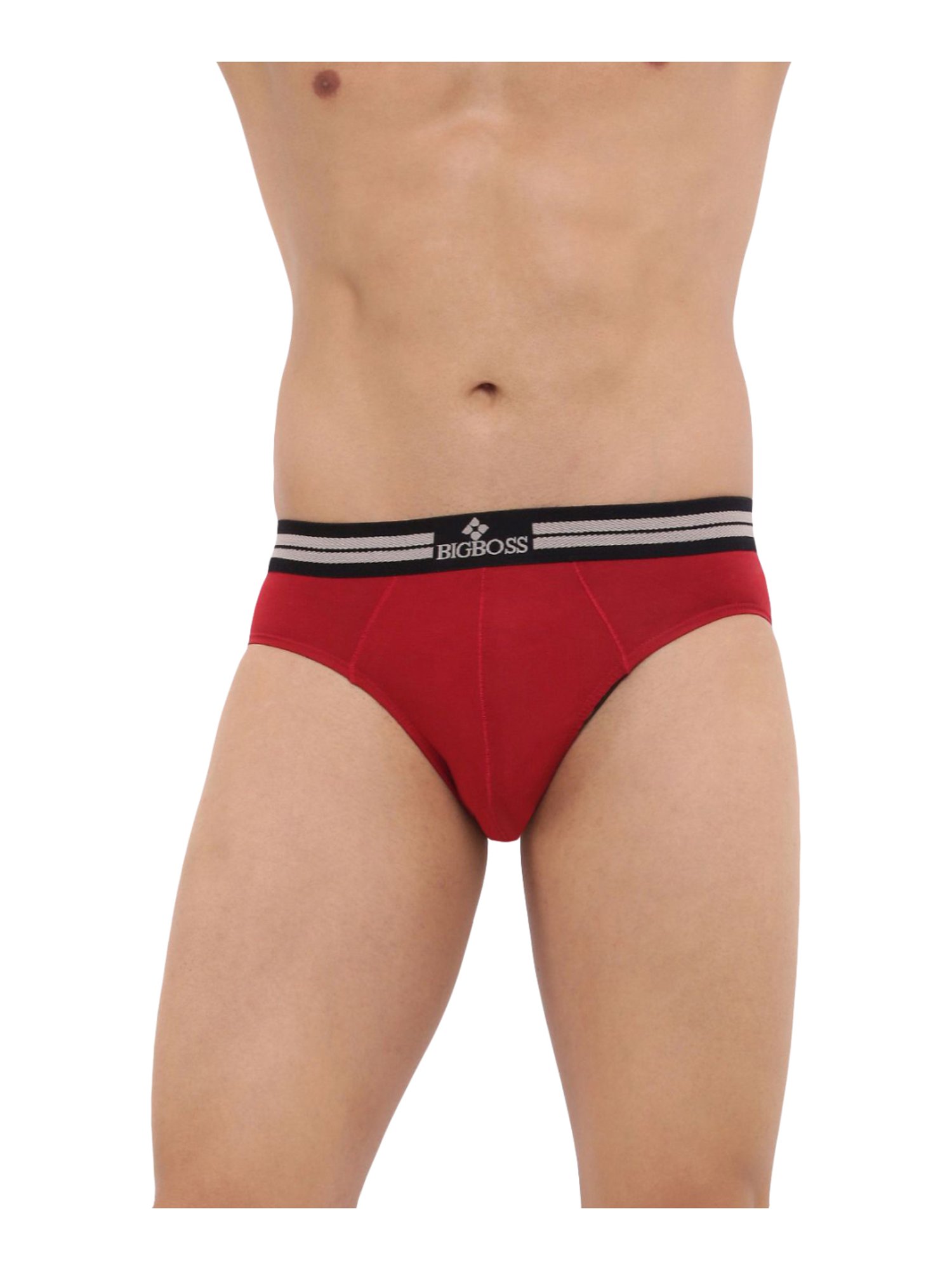 Dollar Bigboss Assorted Color Cotton J-Class Grando Briefs (Pack Of 4)
