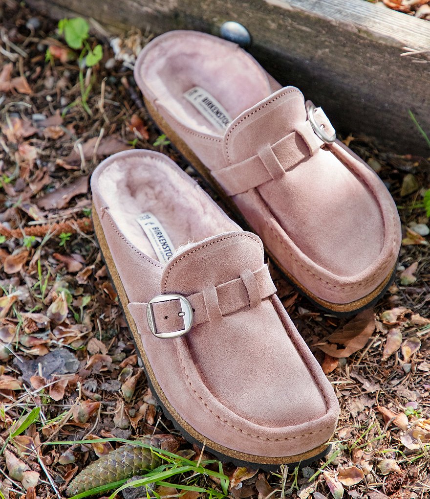 Birkenstock Women's Buckley Shearling Clogs