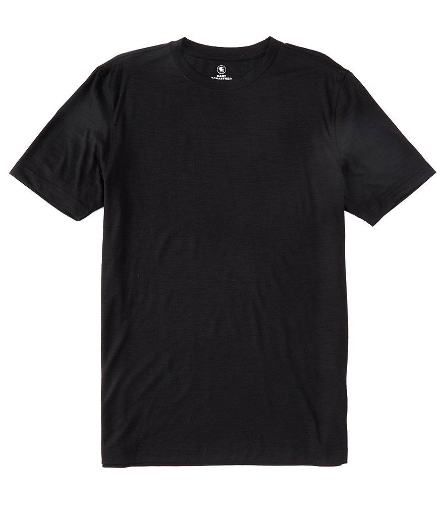 Hart Schaffner Marx Tech Wool Short-Sleeve Crew Tee