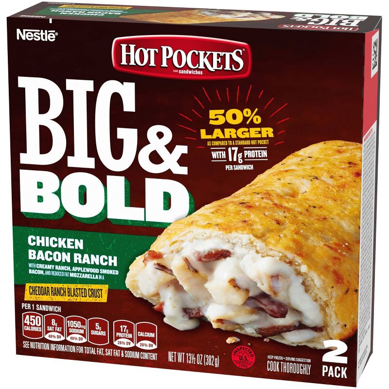 Hot Pockets Big & Bold Chicken Bacon Ranch