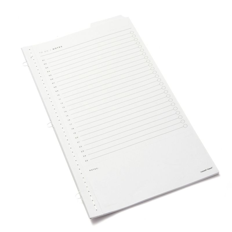 Russell+Hazel Signature Loop To-Do Binder Insert