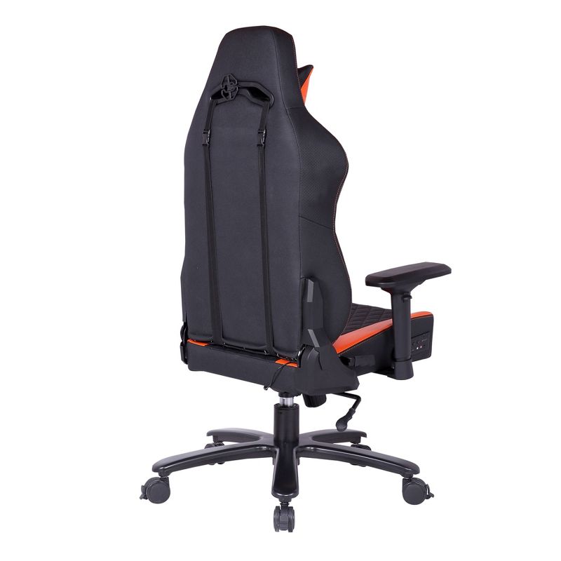 Delta Sound PC Office Gaming Chair Orange/Black - X Rocker