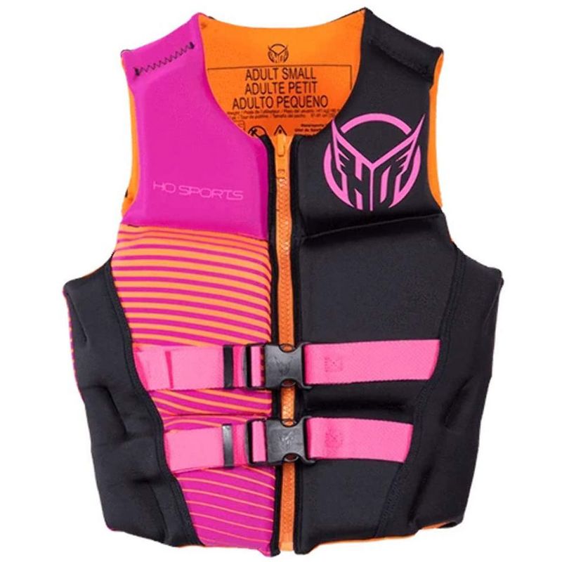 HO Skis 4-Panel Superior Mobility Harmonized Neoprene Women's Watersports Performance PFD System Vest, Large