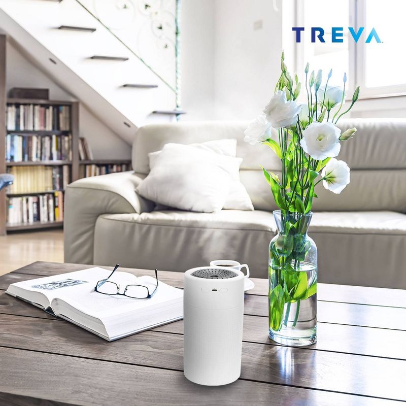 TREVA Rechargeable Personal Humidifier with Lights
