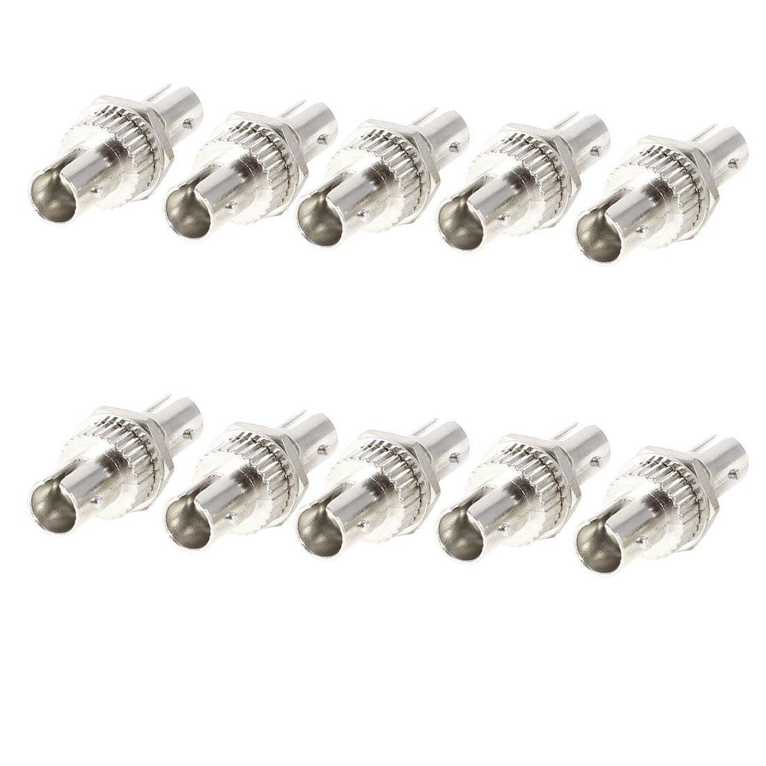 10 Pc ST/ST Single Model Flange Fiber Optical Connector Coupler