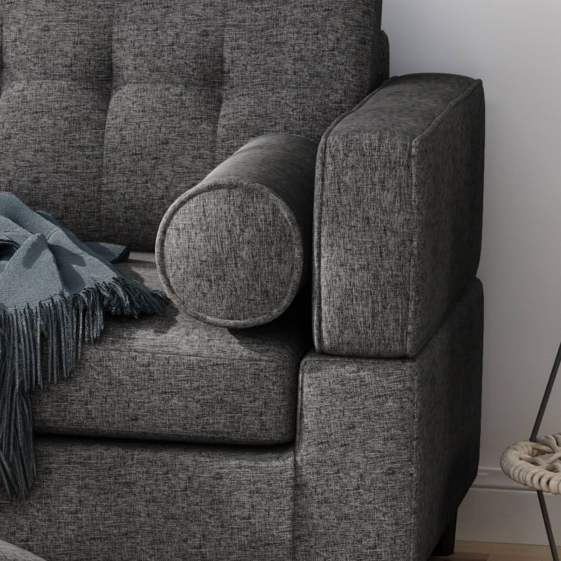 3pc Keswick Sectional Sofa Brown - Abbyson Living