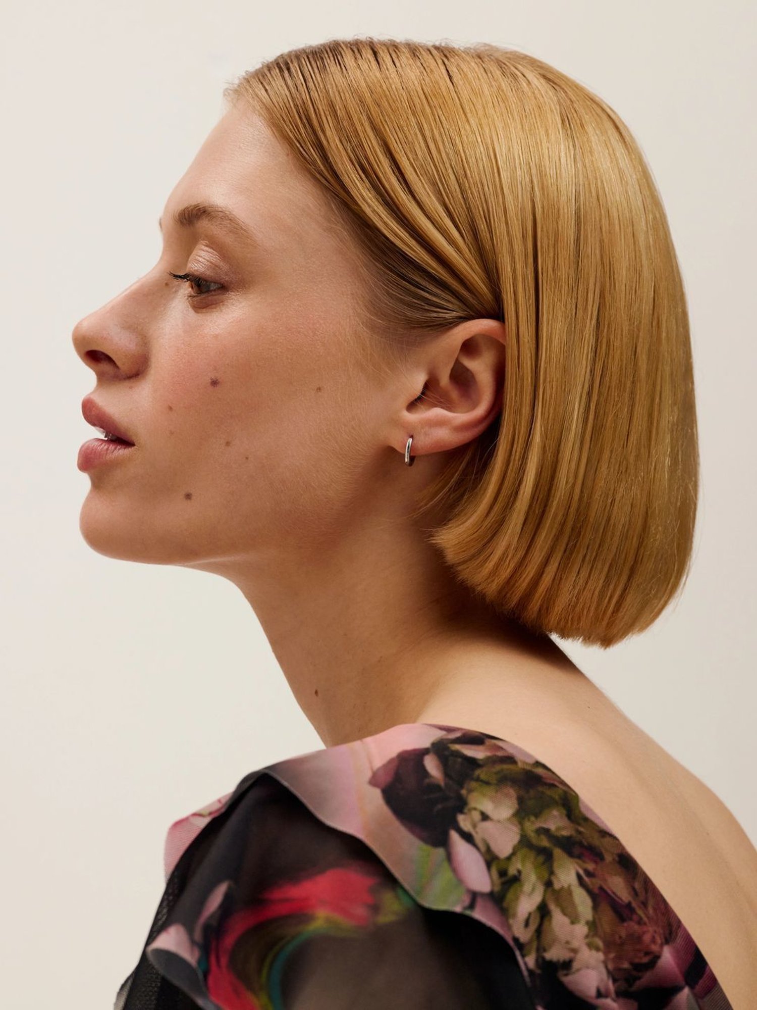 Ted Baker CRISLIE: Logo Hoop Earrings (12mm)