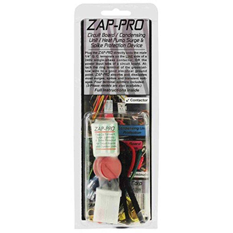 zebra instruments , # zappro / zap-pro plug-in surge & spike protector (120 - 240v)