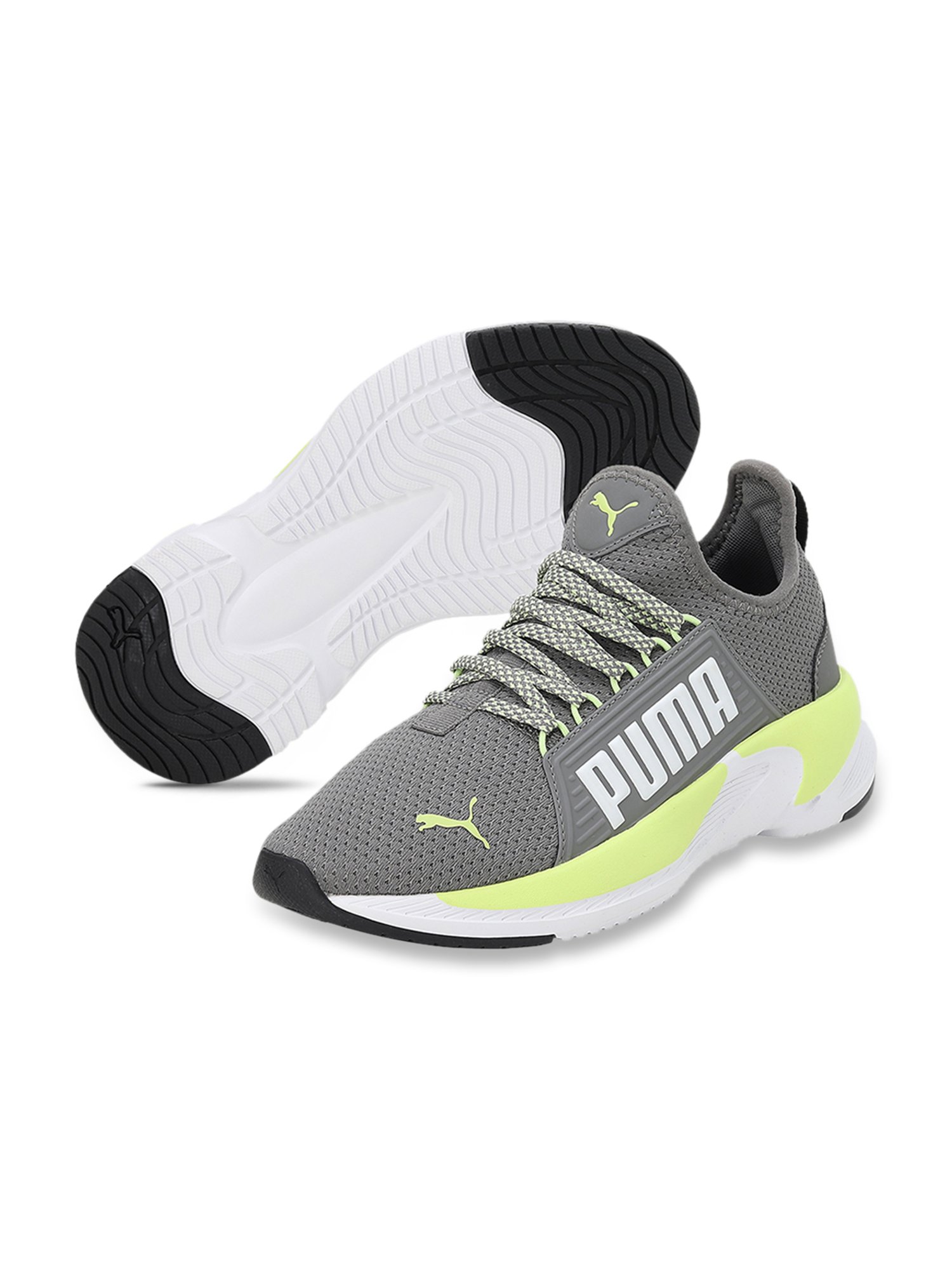 Asian Kids Core Black Running Shoes