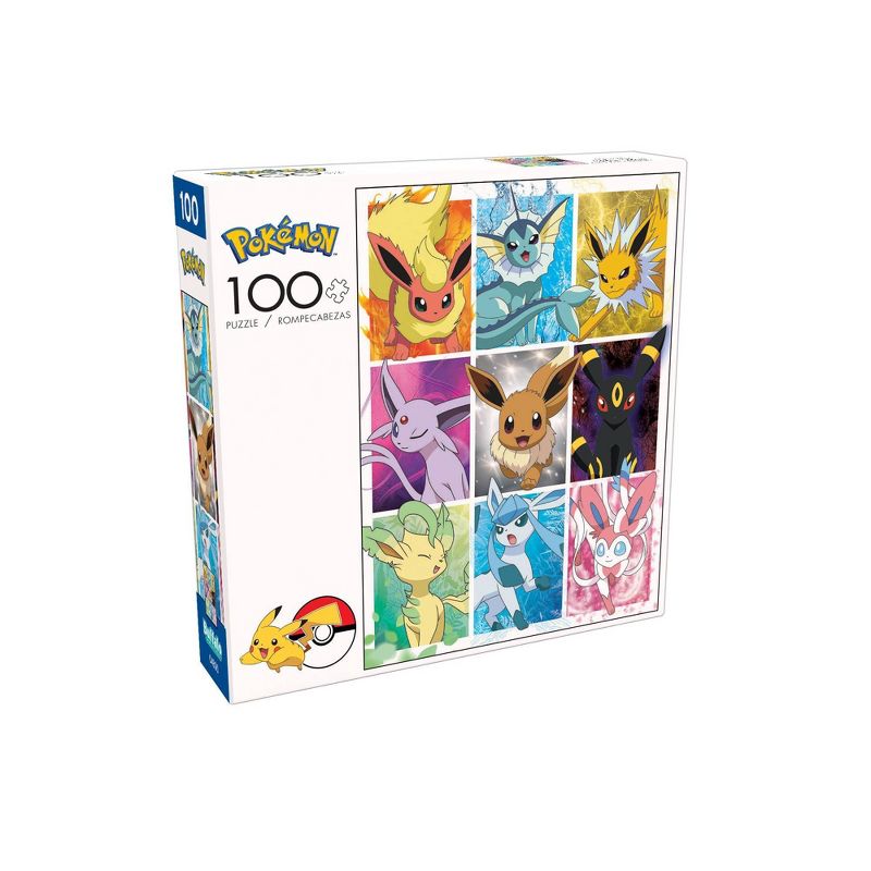 Buffalo Games Entertainment: Pokemon Eevee's Elements Jigsaw Puzzle - 100pc