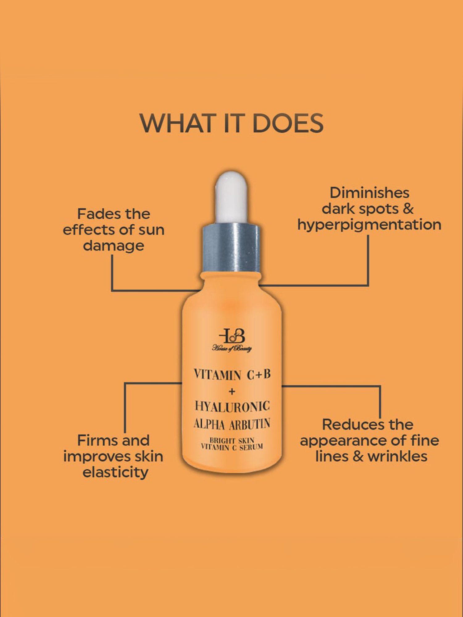 House of Beauty Vitamin C Bright Skin Serum - 30 ml