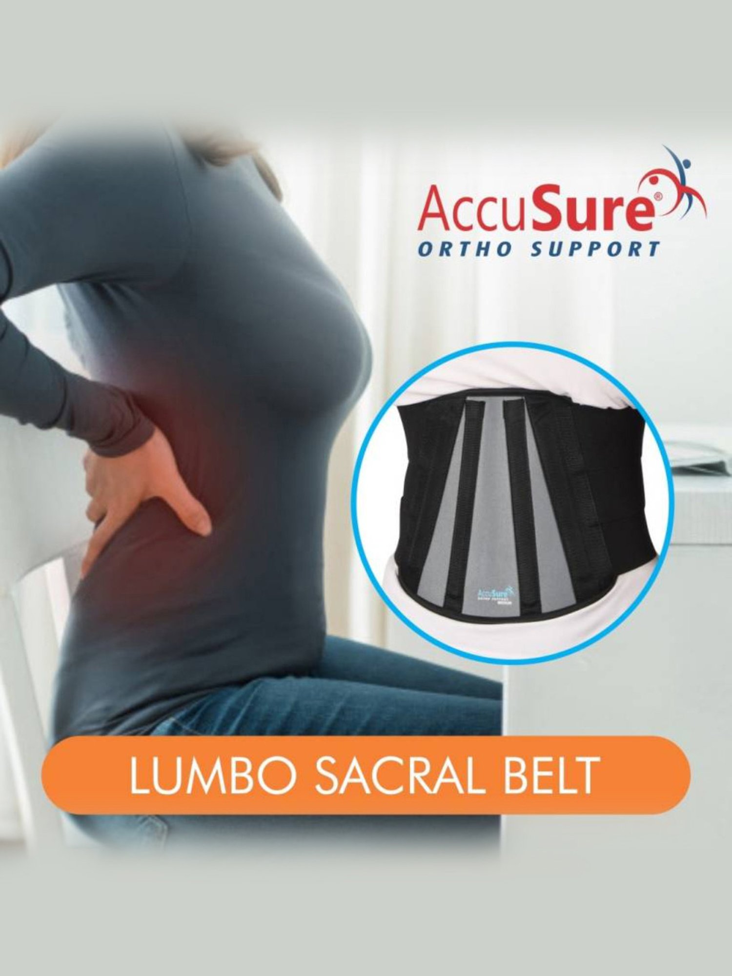 HealthSense YM 602 Yoga Mat (Black & Grey)