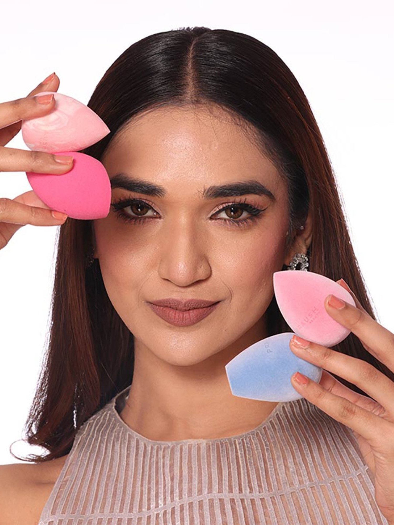 Praush Rose Super Soft Flat Front Sponge - Pink