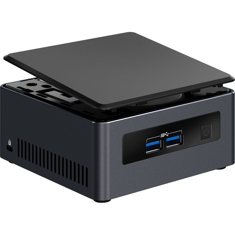 Intel NUC 7 Business NUC7i3DNHNC Desktop Computer - Core i3 i3-7100U - 4 GB RAM - 1 TB HDD - Mini PC - Windows 10 Pro 64-bit - Intel HD Graphics 620
