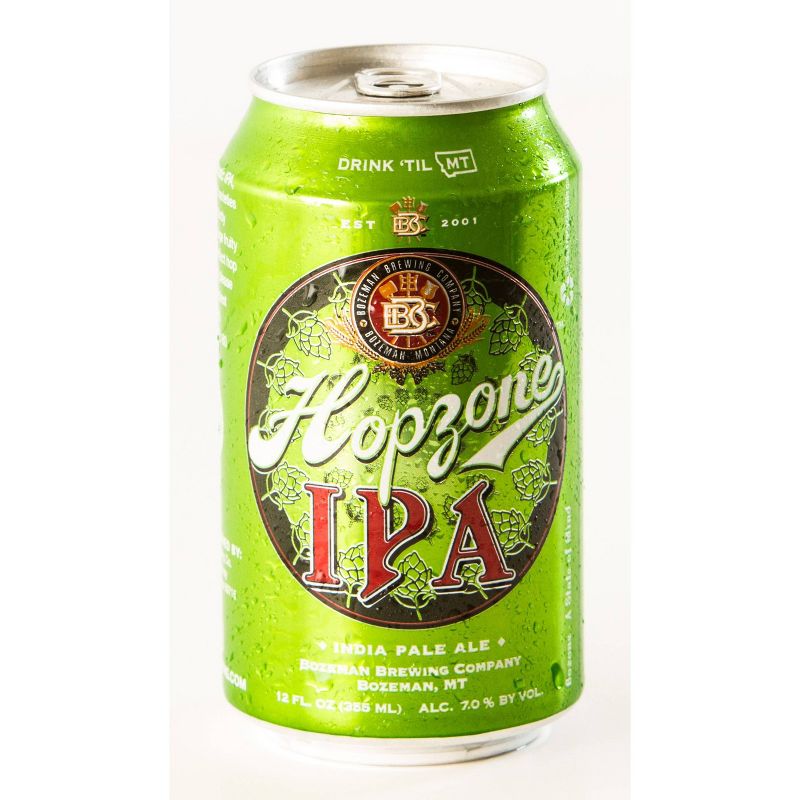 Bozeman Hopzone IPA Beer - 6pk/12 fl oz Cans
