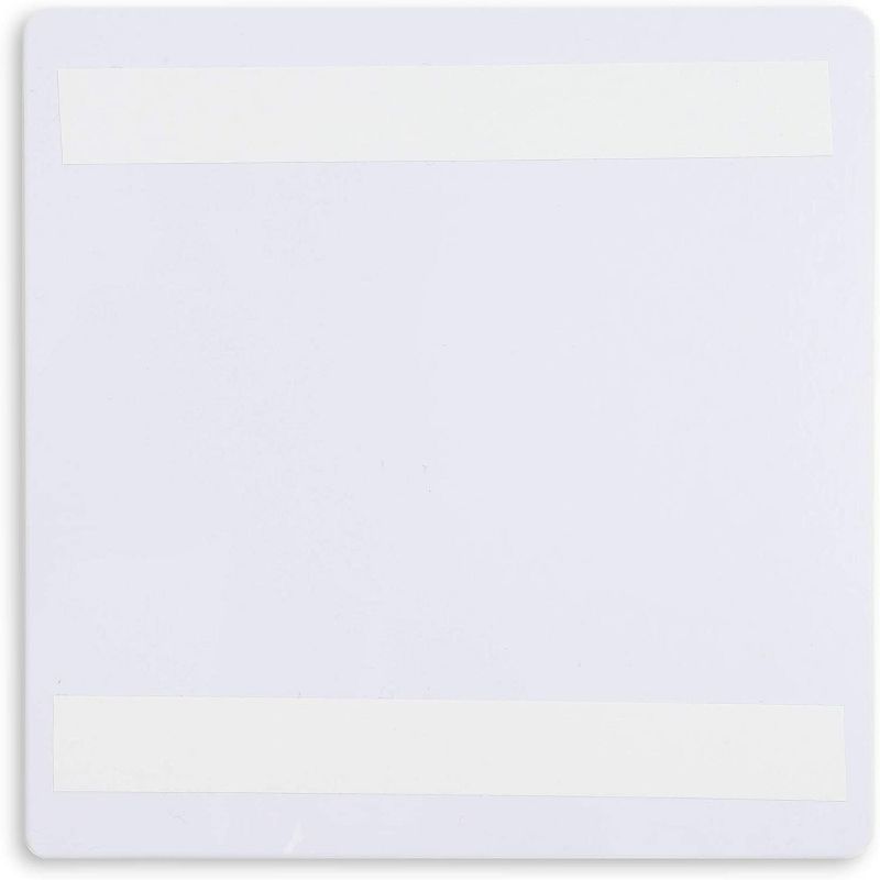 6-Pack Social Distance Safety Sign, Maintain 6 Feet Apart for Business Shop Office, Yellow, 7x7 inches