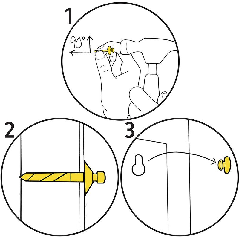 Under the Roof Decorating Nails Small Head Sampler Pack