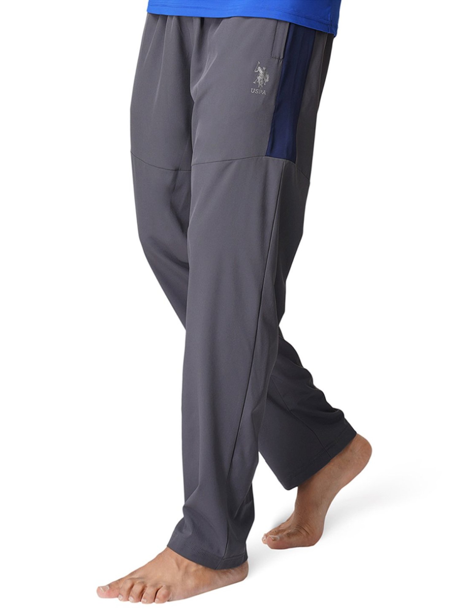 U.S. Polo Assn. Grey Regular fit Trackpants