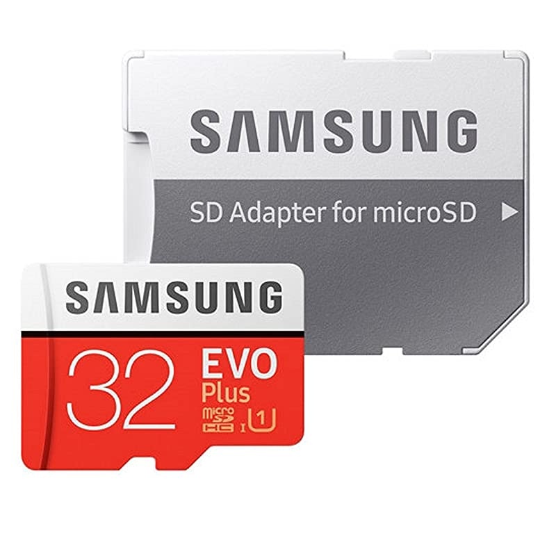 32GB  Evo Plus Micro (2 Pack) SDHC Class 10 UHS-1 32G Memory Card (MB-MC32) with Everything But Stromboli (TM) Card Reader