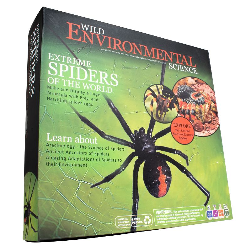 WILD! Science Environmental Science Extreme Spiders of the World - For Ages 6+