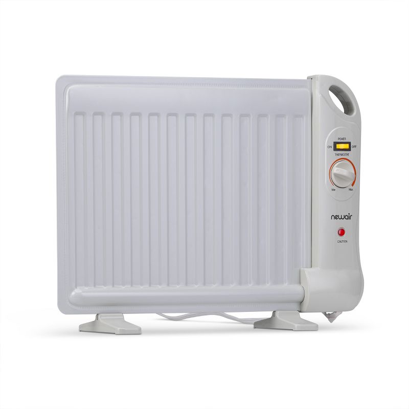 NewAir Portable 400-watt Under Desk Heater with Slim Fit Design and Silent, Energy Efficient Operation